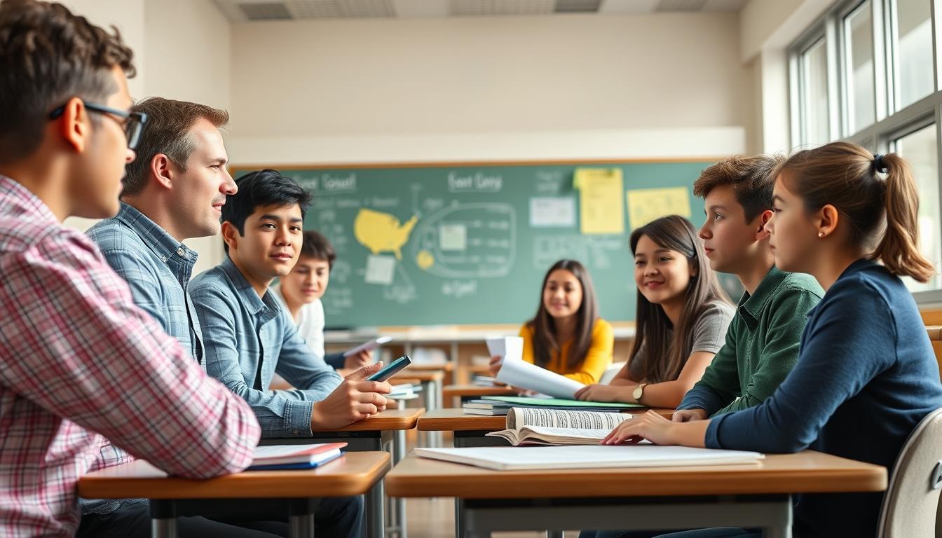 Modern university campus for students